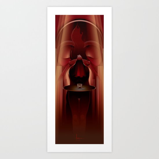 OFFERINGS III Art Print