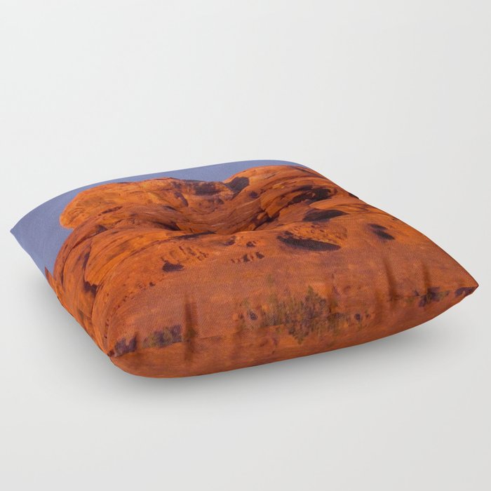 Canyonlands Sunset Red Rocks Floor Pillow