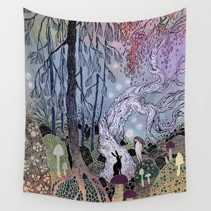 Child of the Woods Wall Tapestry