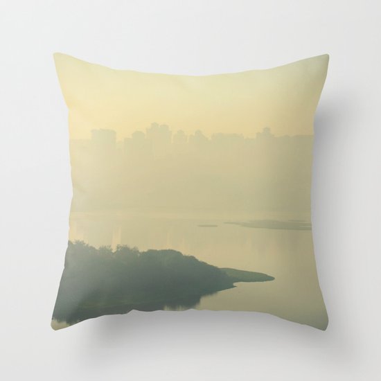 Powai Lake Throw Pillow