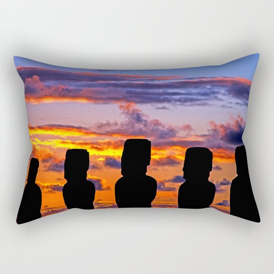 TOUCHED BY FIRE Rectangular Pillow