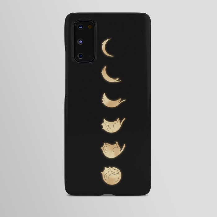 Cat Landscape 57: Phases of the Meow Android Case