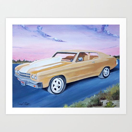 Chevelle - Creamsicle Art Print