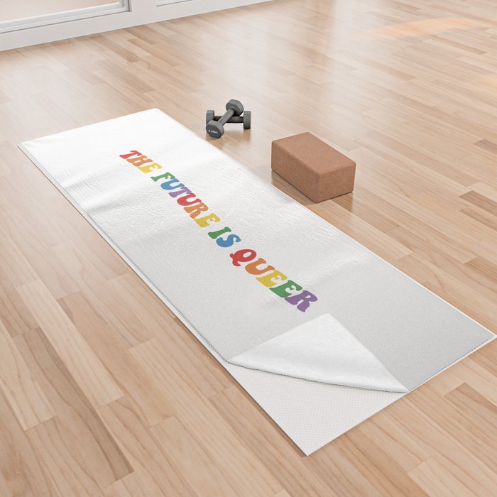 The future is queer Yoga Towel