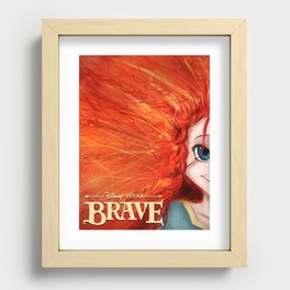 Brave: Merida Recessed Framed Print