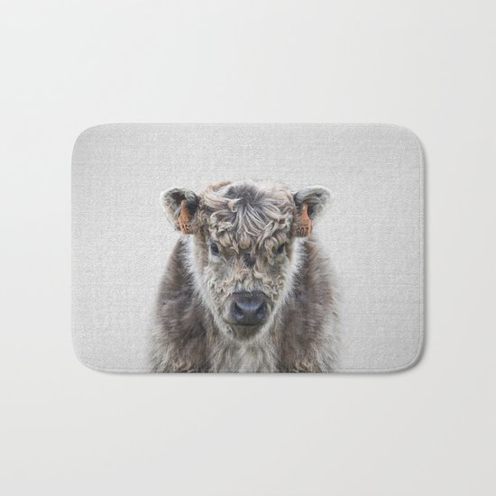 Fluffy Cow - Colorful Bath Mat