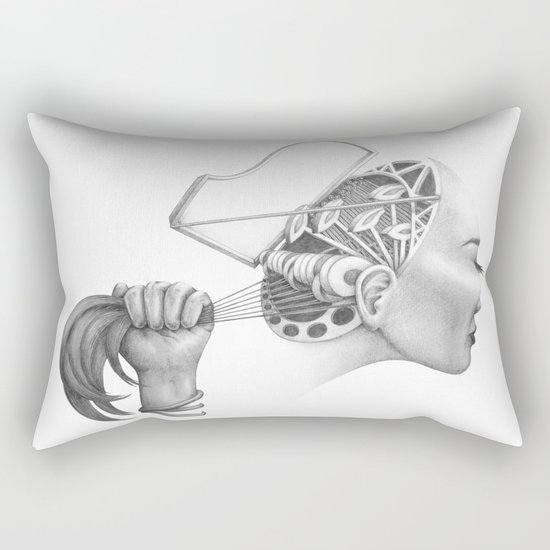 Strings Rectangular Pillow
