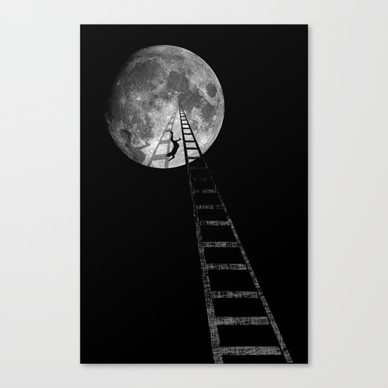volare oh oh cantare Canvas Print