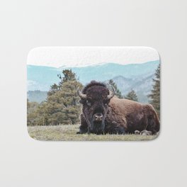 great american bison Bath Mat
