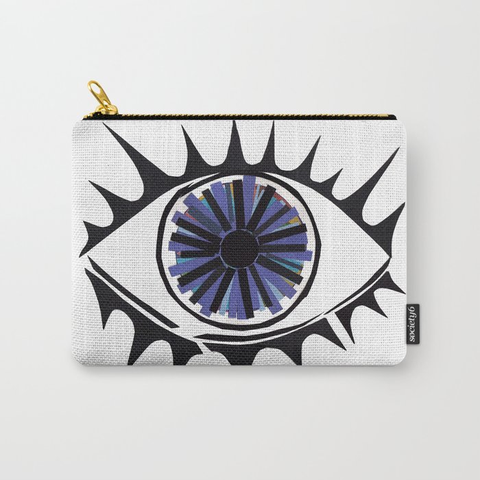 Blue Eye Warding Off Evil Carry-All Pouch