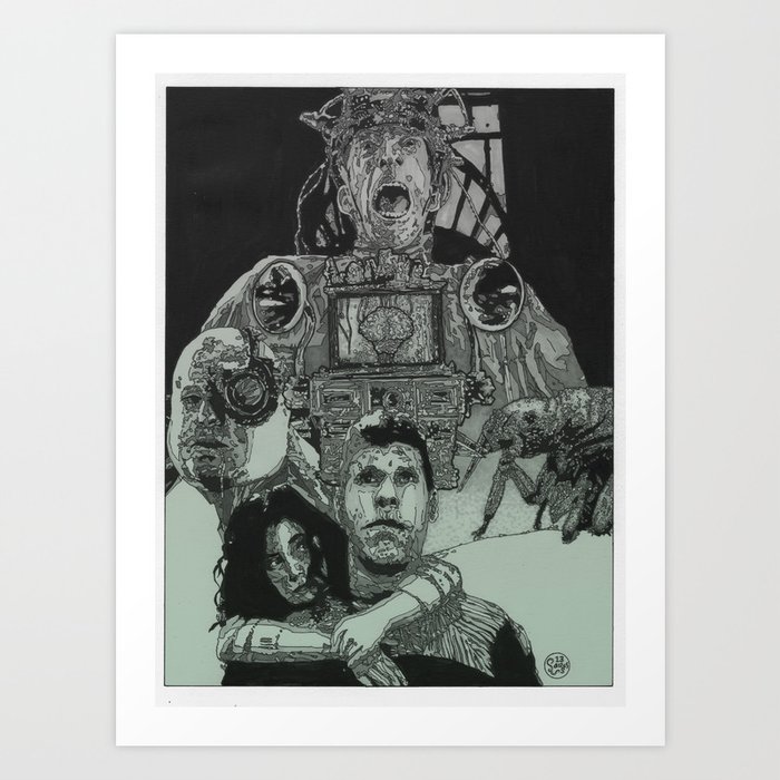 The City of Lost Children (Green Colorway) Art Print