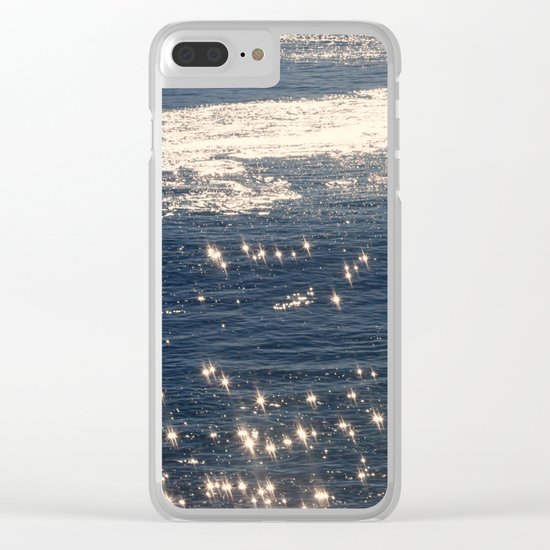 sparkling ocean Clear iPhone Case