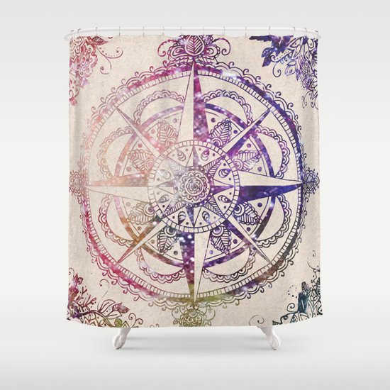 Voyager II Shower Curtain