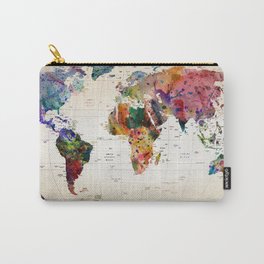 map Carry-All Pouch