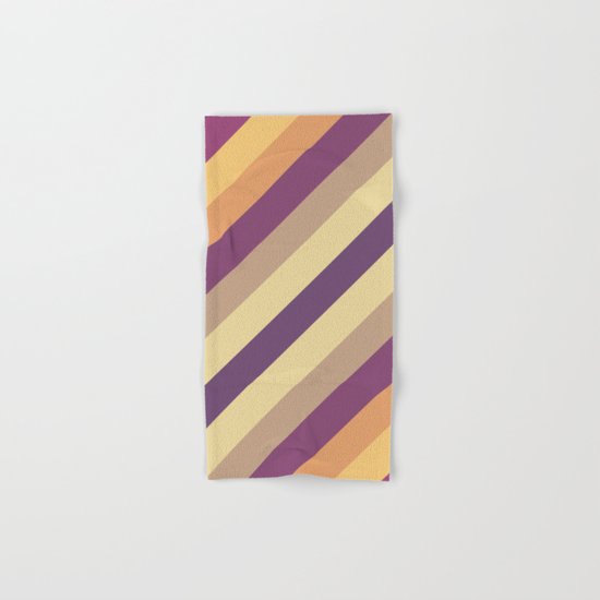 Colorful Lines Hand & Bath Towel