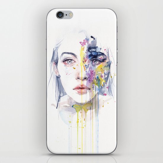 miss bow tie iPhone & iPod Skin