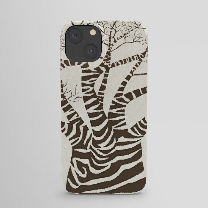Zebra Tree iPhone Case