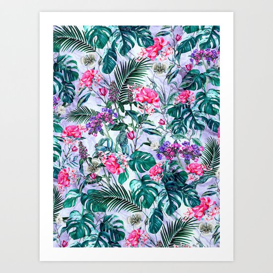 Tropical Garden II Art Print
