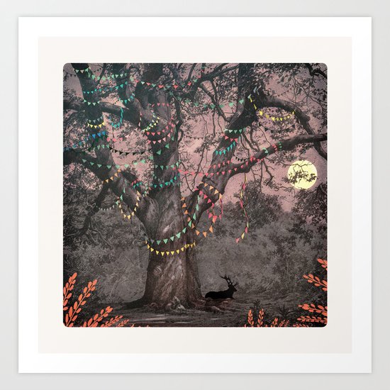 The party... Art Print