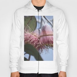 Native Gum tree and pink flower of summer  Hoody