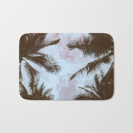 Vintage Palms Bath Mat