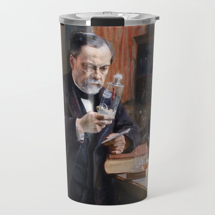 Albert Edelfelt - Portrait of Louis Pasteur Travel Mug