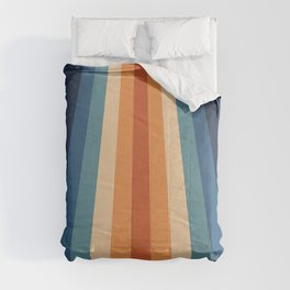 70's Retro Stripes Comforter