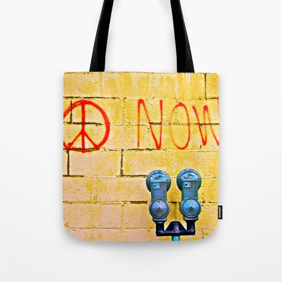 Peace Now! Tote Bag