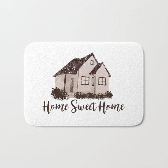 Home Sweet Home Bath Mat