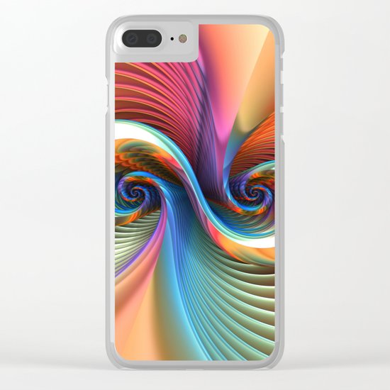 Double Trouble Clear iPhone Case