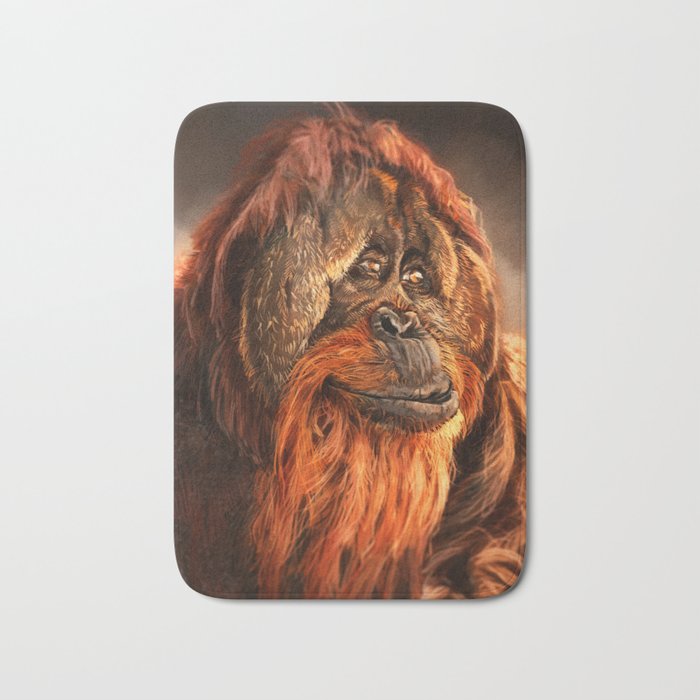 Primate Wisdom - Orangutan Bath Mat