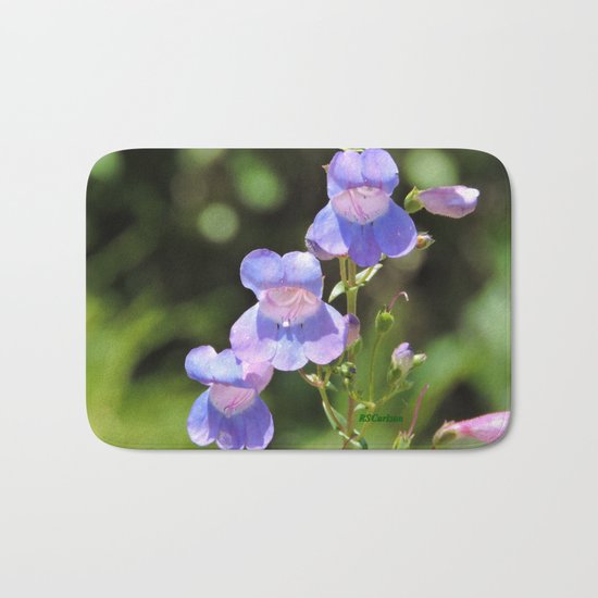 California Native Penstemon Bath Mat