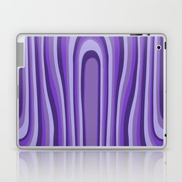Purple Haze Couture Lignes Laptop Skin