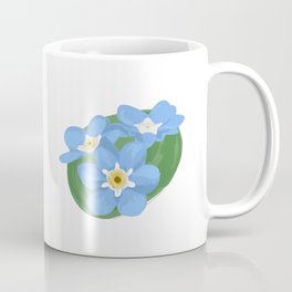 NoMeOlvides Flowers illustration Coffee Mug