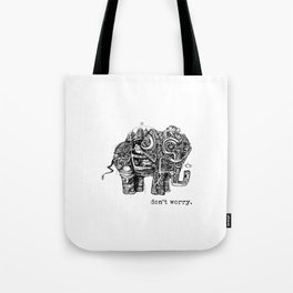 Nellie the Elephant Tote Bag