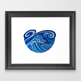 Waterdragon Framed Art Print