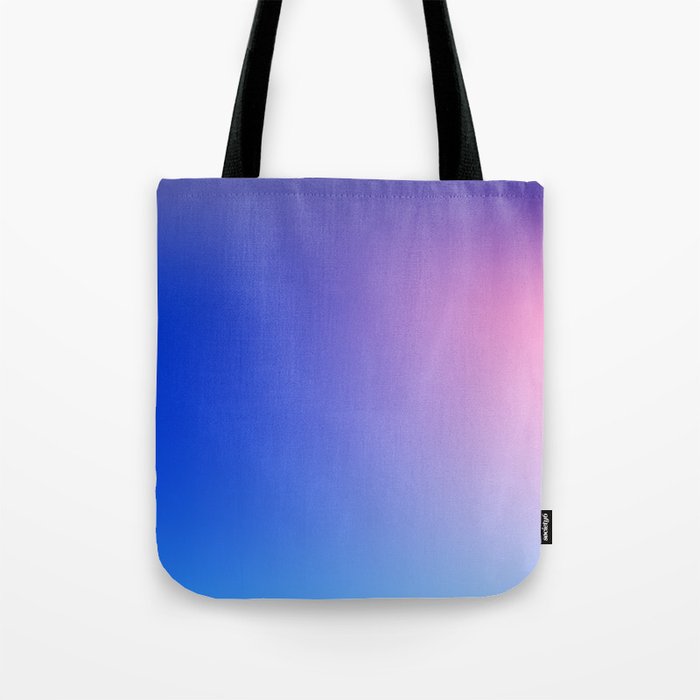 23  Blue Gradient Background 220715 Minimalist Art Valourine Digital Design Tote Bag