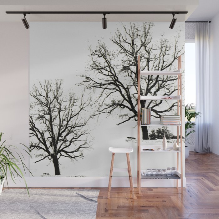 L Arbre De Gourdon Wall Mural By Desailenthys Society6