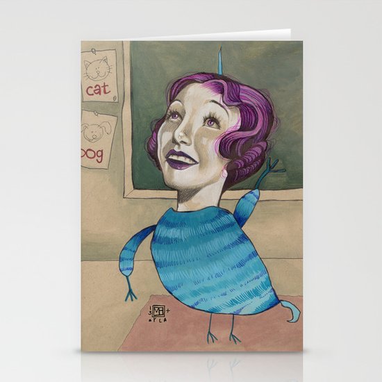 RAISE YOUR HAND Stationery Cards