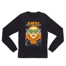 Mech Blindfold; Smoked Haze series with urban design Long Sleeve T Shirt