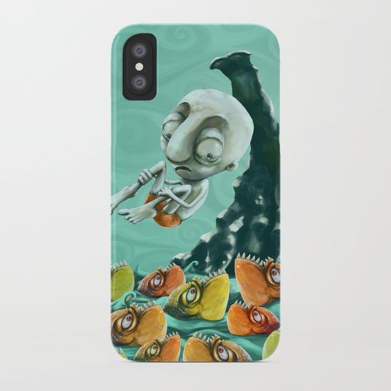 Take a Risk! - Piranhas iPhone Case