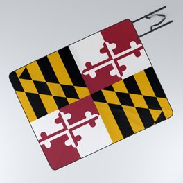 Maryland state flag Picnic Blanket