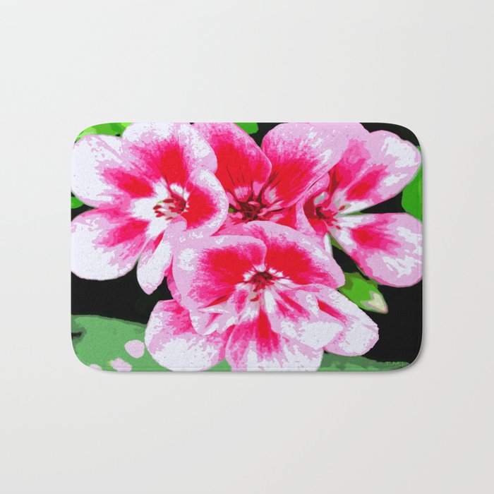 Flower | Flowers | Mod Pink Petals Bath Mat