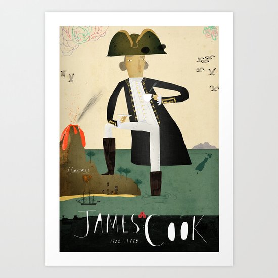 James Cook Art Print