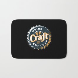 Drink Craft Beer Celebration Party Beer Bath Mat