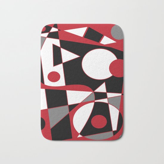 Abstract #185 Bath Mat