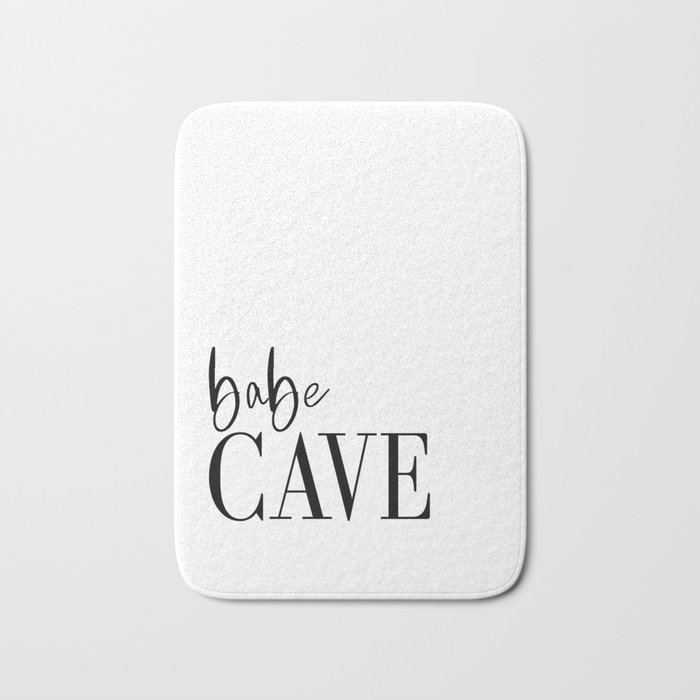 Cave Vinyl Wall Decal Baby Nursery Decor Typography