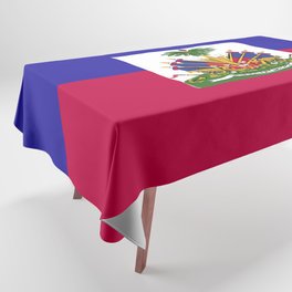 Haiti flag emblem Tablecloth