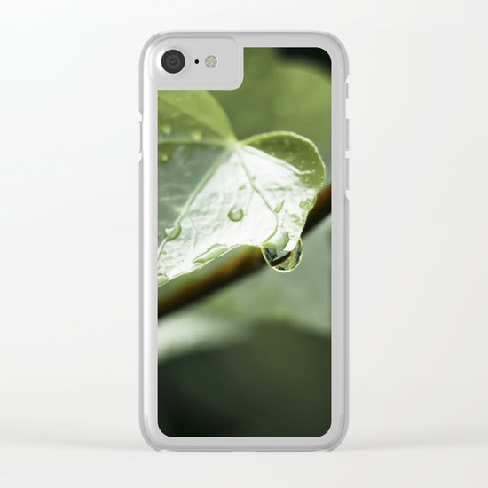 drops in ivy Clear iPhone Case