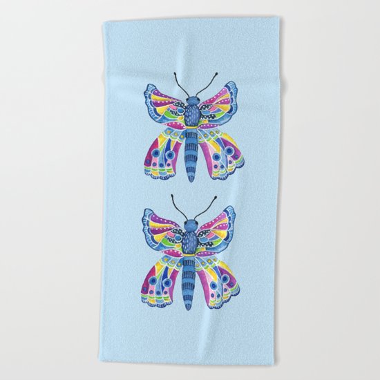Butterfly I Beach Towel